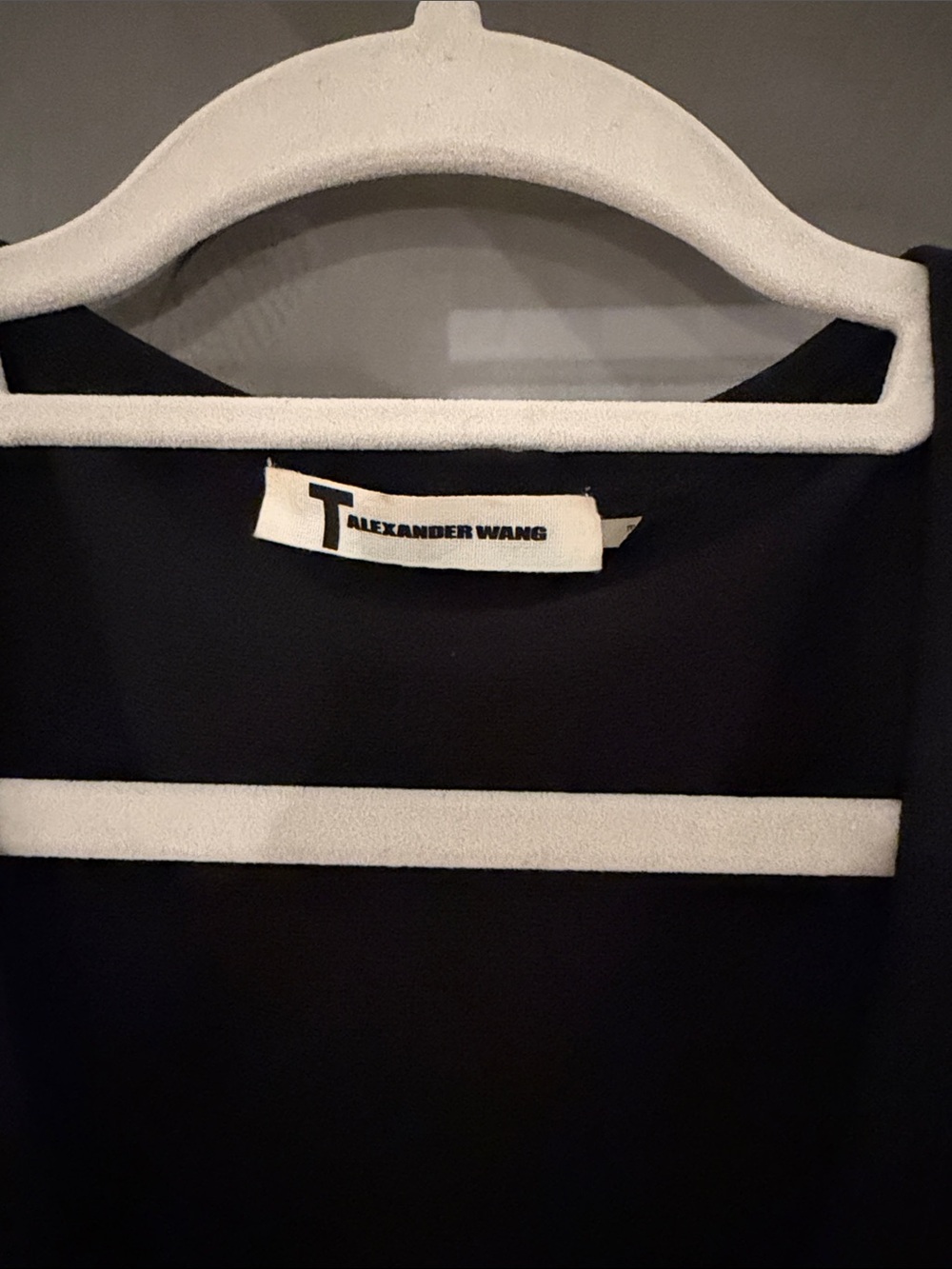 Alexander Wang Zip-Front Black Dress - Picture 3 of 6